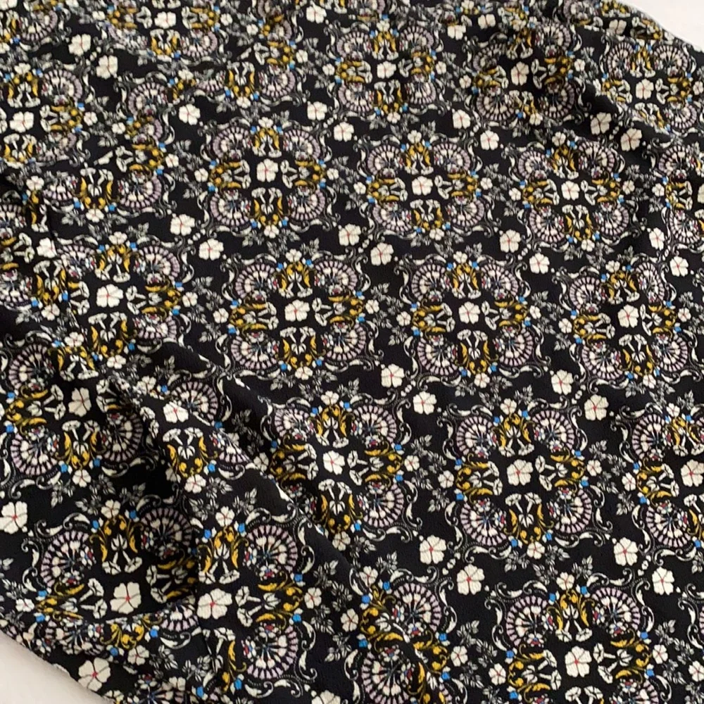 {NWT} Weston | Luella Boho Floral Medallion Print Shift Dress 8097 Black (L) - Picture 8 of 16